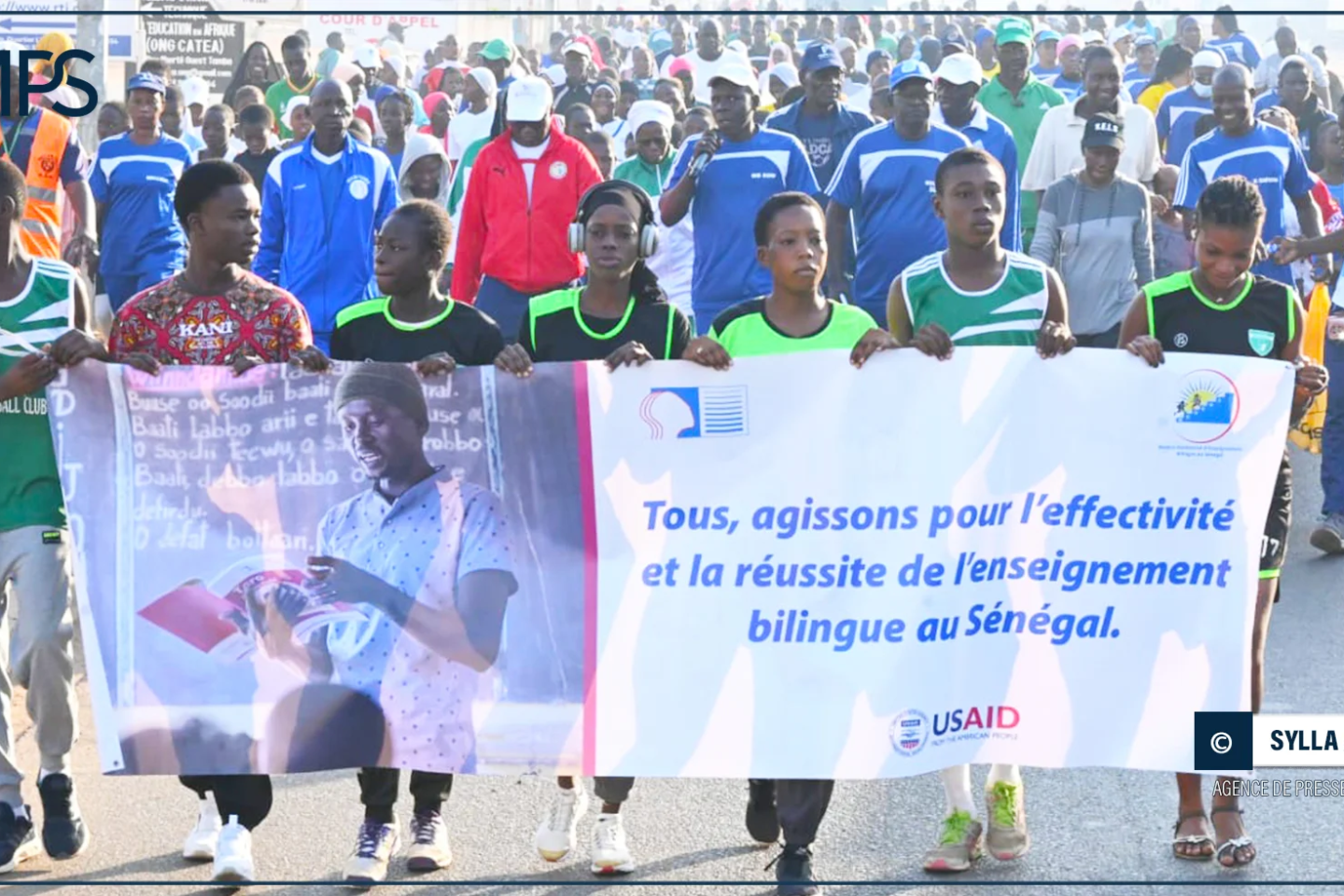 Tambacounda : une randonnée pédestre pour sensibiliser sur l’introduction des langues nationales à l’école