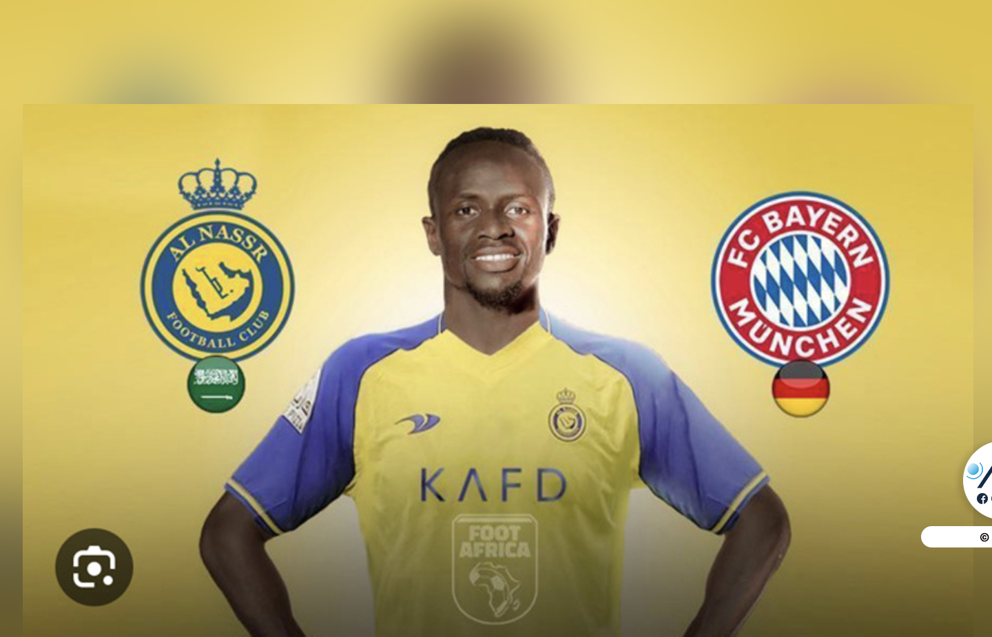 Sadio Mané quitte le Bayern pour Al-Nassr en Arabie Saoudite