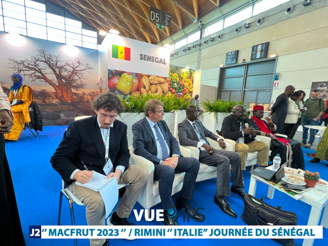 MACFRUT 2023 /RIMINI ”ITALIE” JOURNEE DU SENEGAL