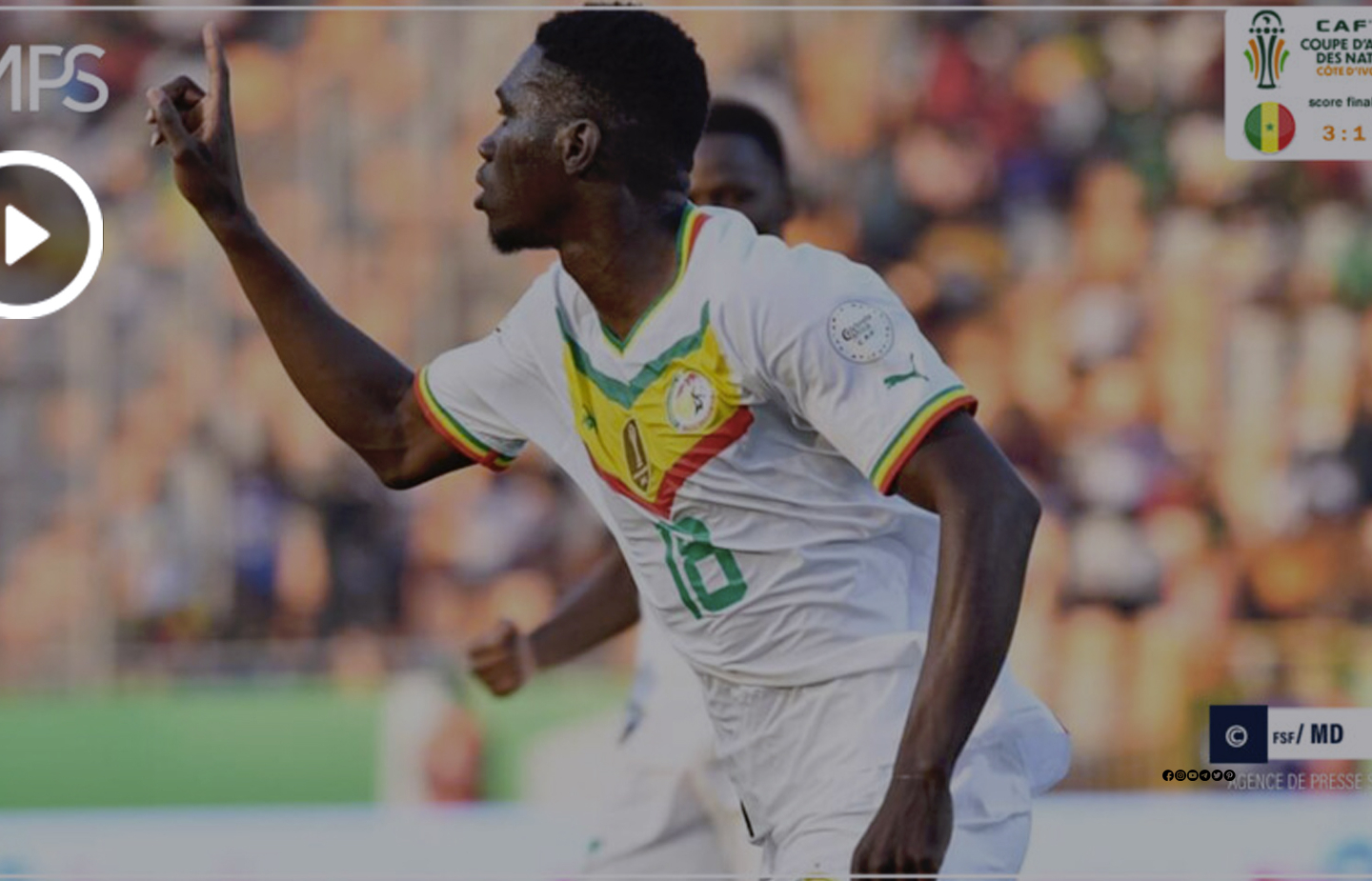 CAN 2023 : selon Ismaïla Sarr, la victoire du Sénégal est le résultat d’un ‘’jeu collectif’’