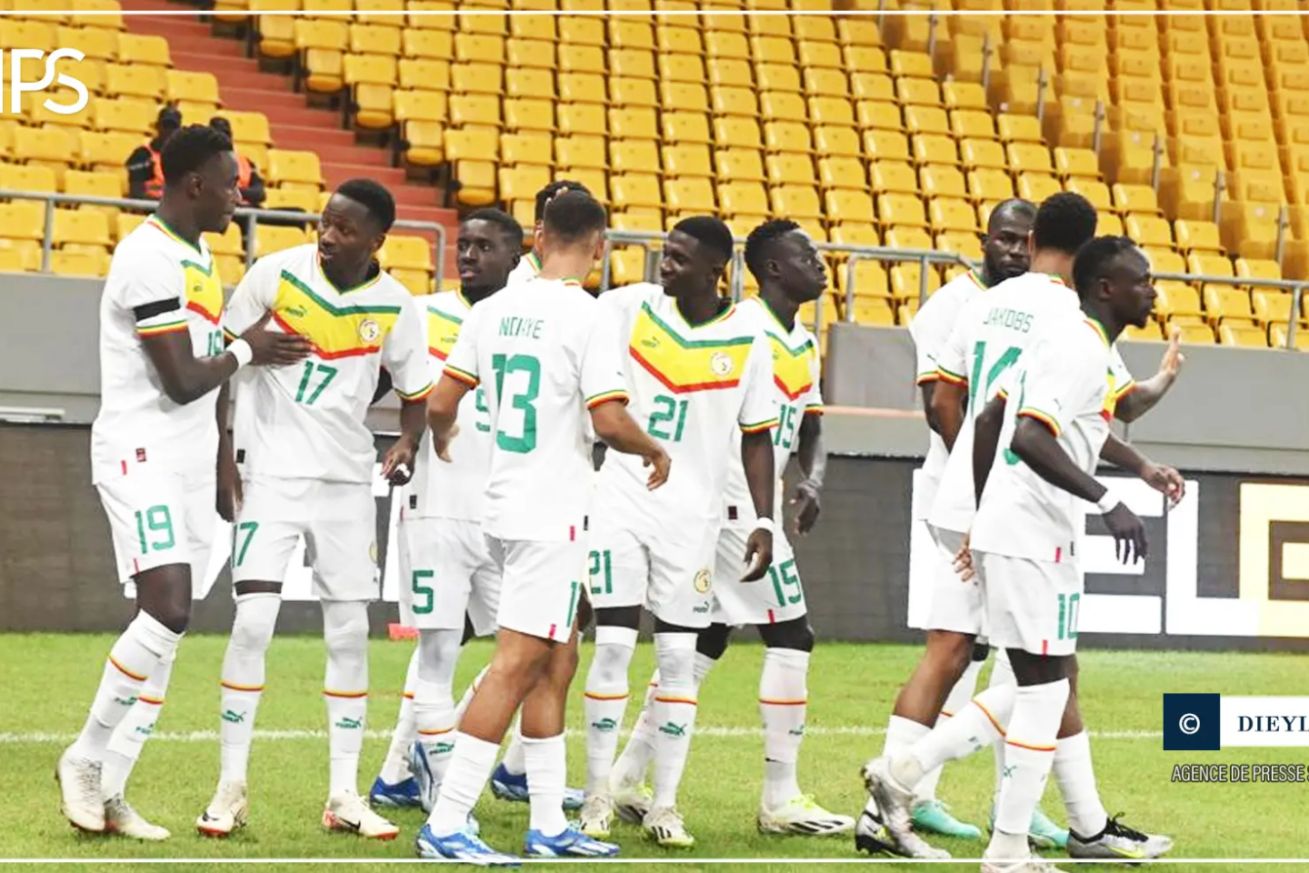 Le Sénégal mène 3-0 à la mi-temps contre le Soudan du Sud