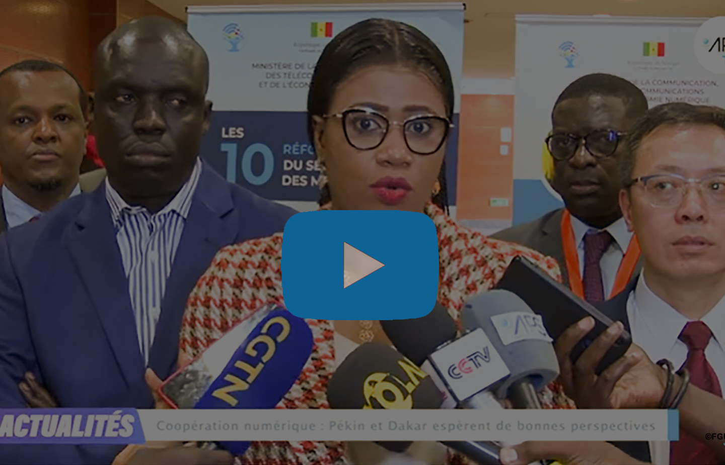 Coopération numérique : Pékin et Dakar espèrent de bonnes perspectives
