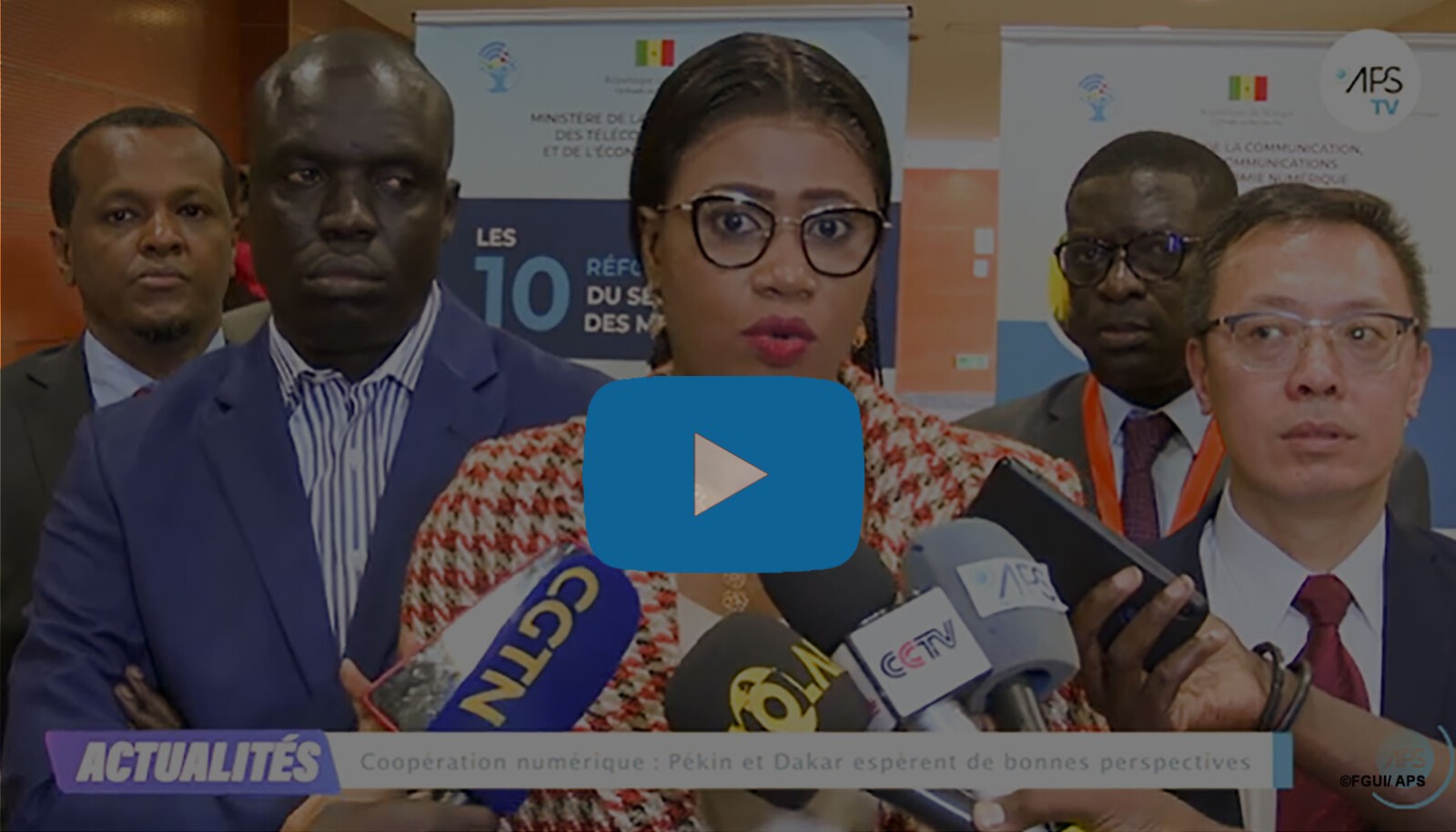 Coopération numérique : Pékin et Dakar espèrent de bonnes perspectives