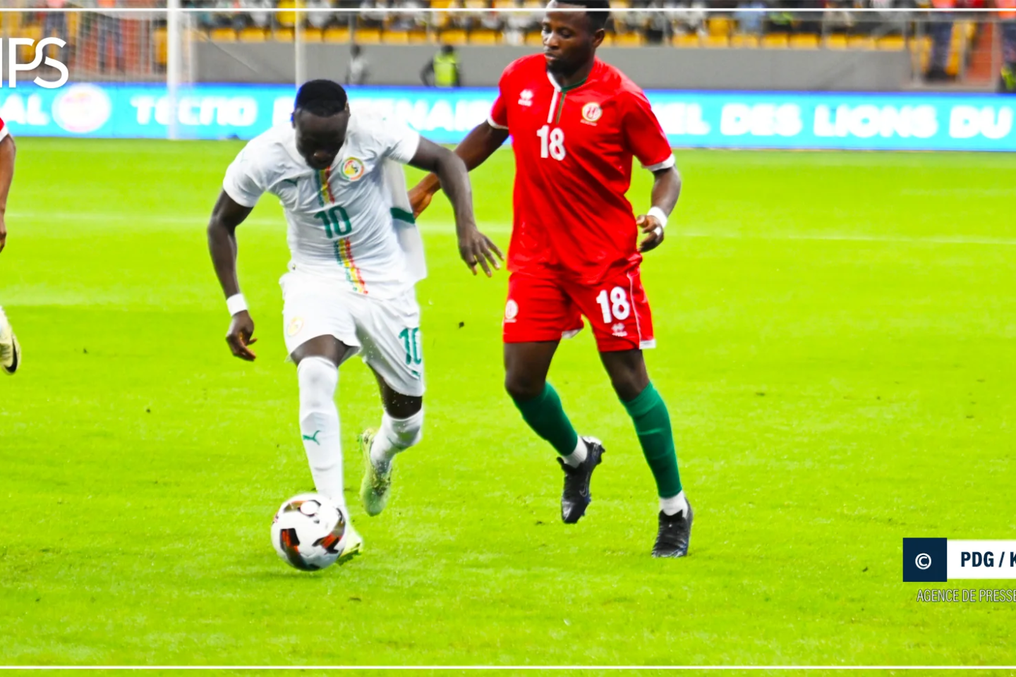 Eliminatoires CAN 2025 : les Lions mènent, 1-0, à la pause, contre le Burundi 