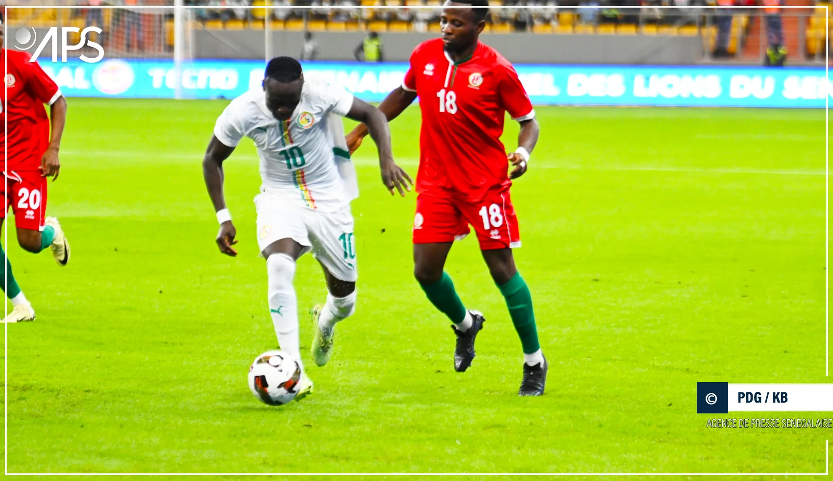 Eliminatoires CAN 2025 : les Lions mènent, 1-0, à la pause, contre le Burundi 