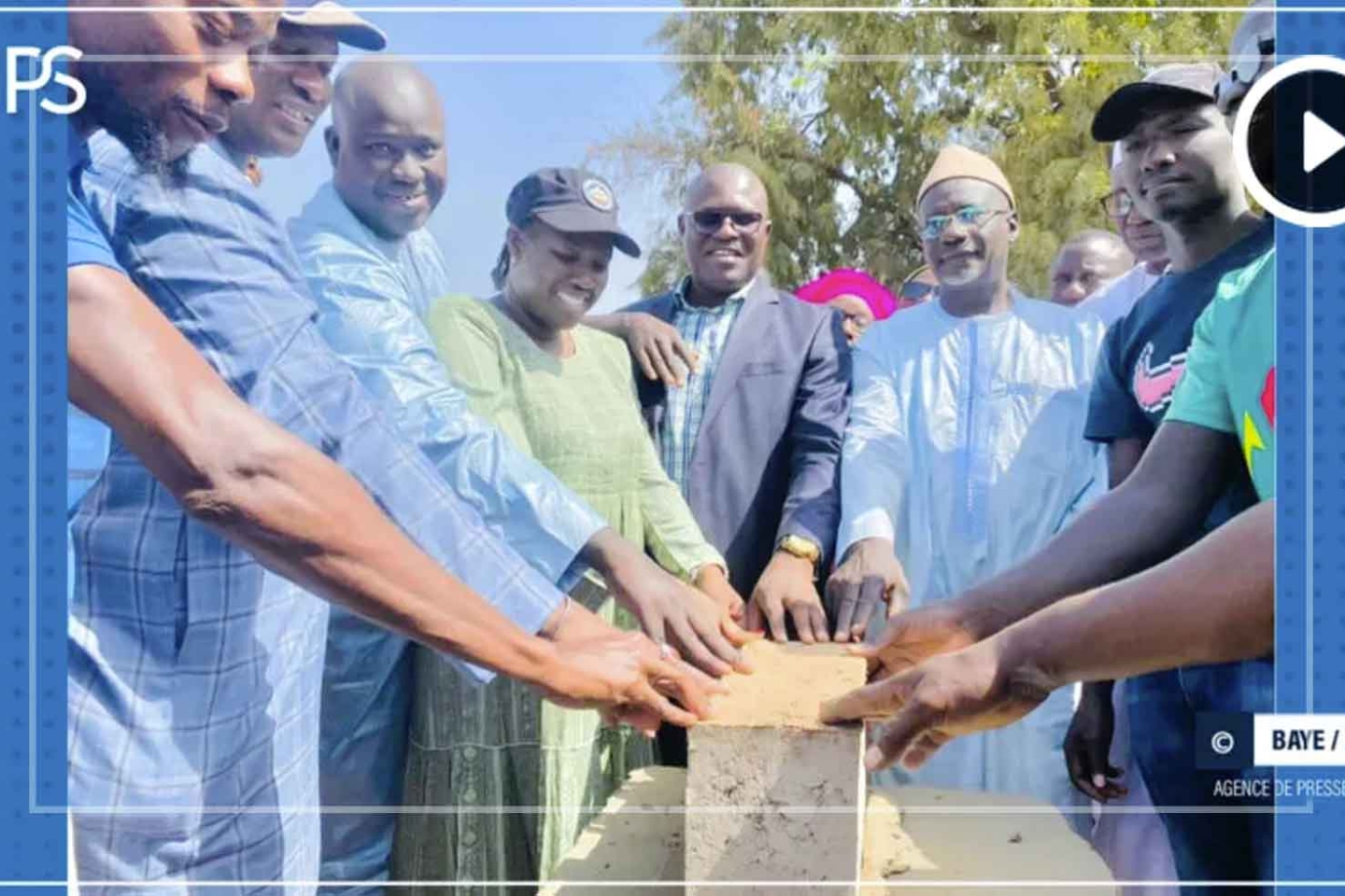 Début de la construction du stade municipal de Ndiaffate