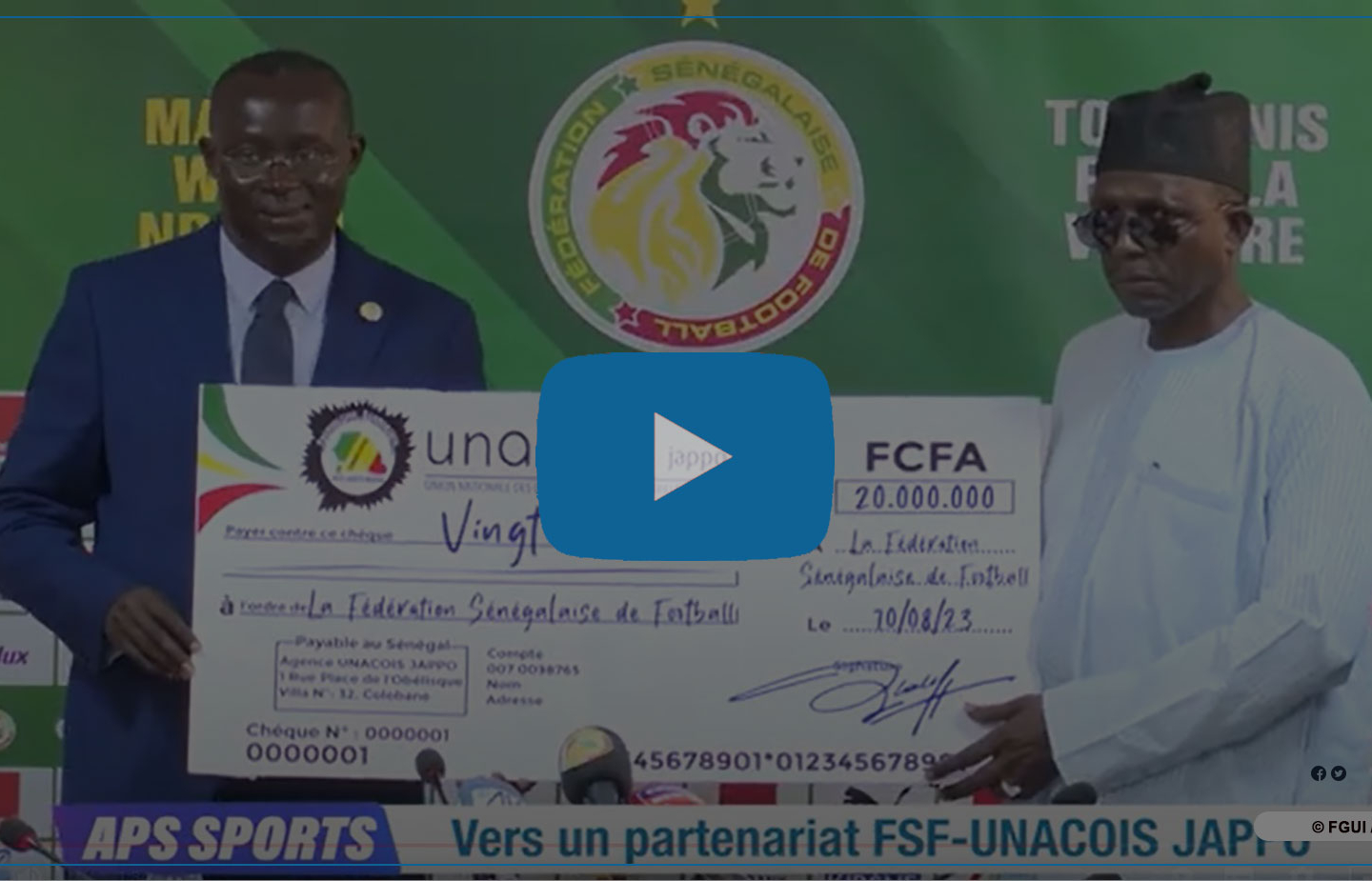 Vers un partenariat FSF-UNACOIS JAPPO