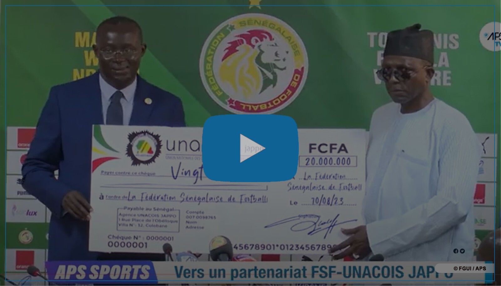 Vers un partenariat FSF-UNACOIS JAPPO