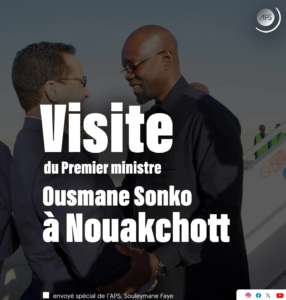 visite du PM à Nouakchott