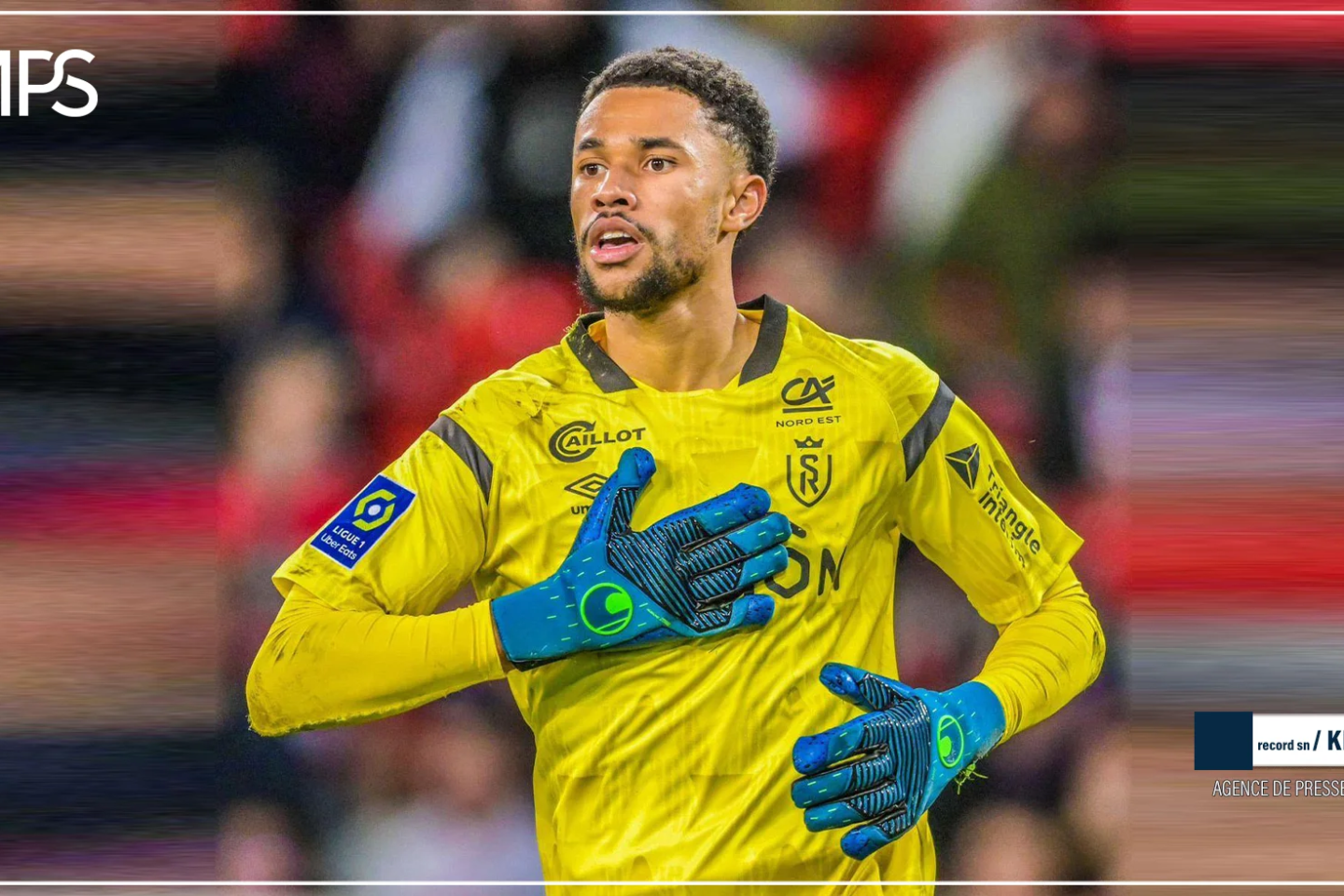 Yehvann Diouf, meilleur joueur de Reims en novembre