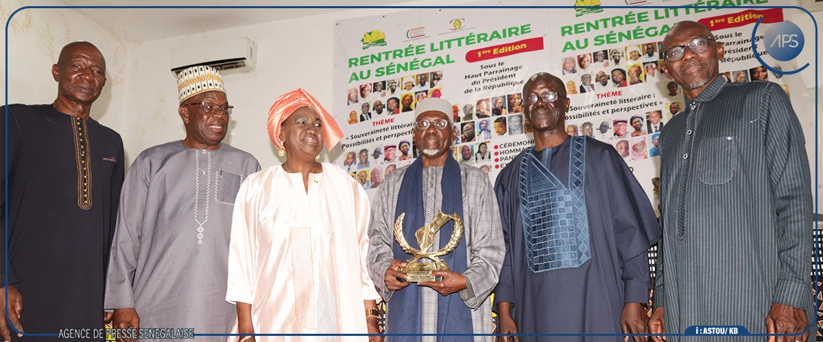 Rentrée littéraire: Abdoulaye Elimane Kane élevé au rang de Grand champion des lettres et de la culture