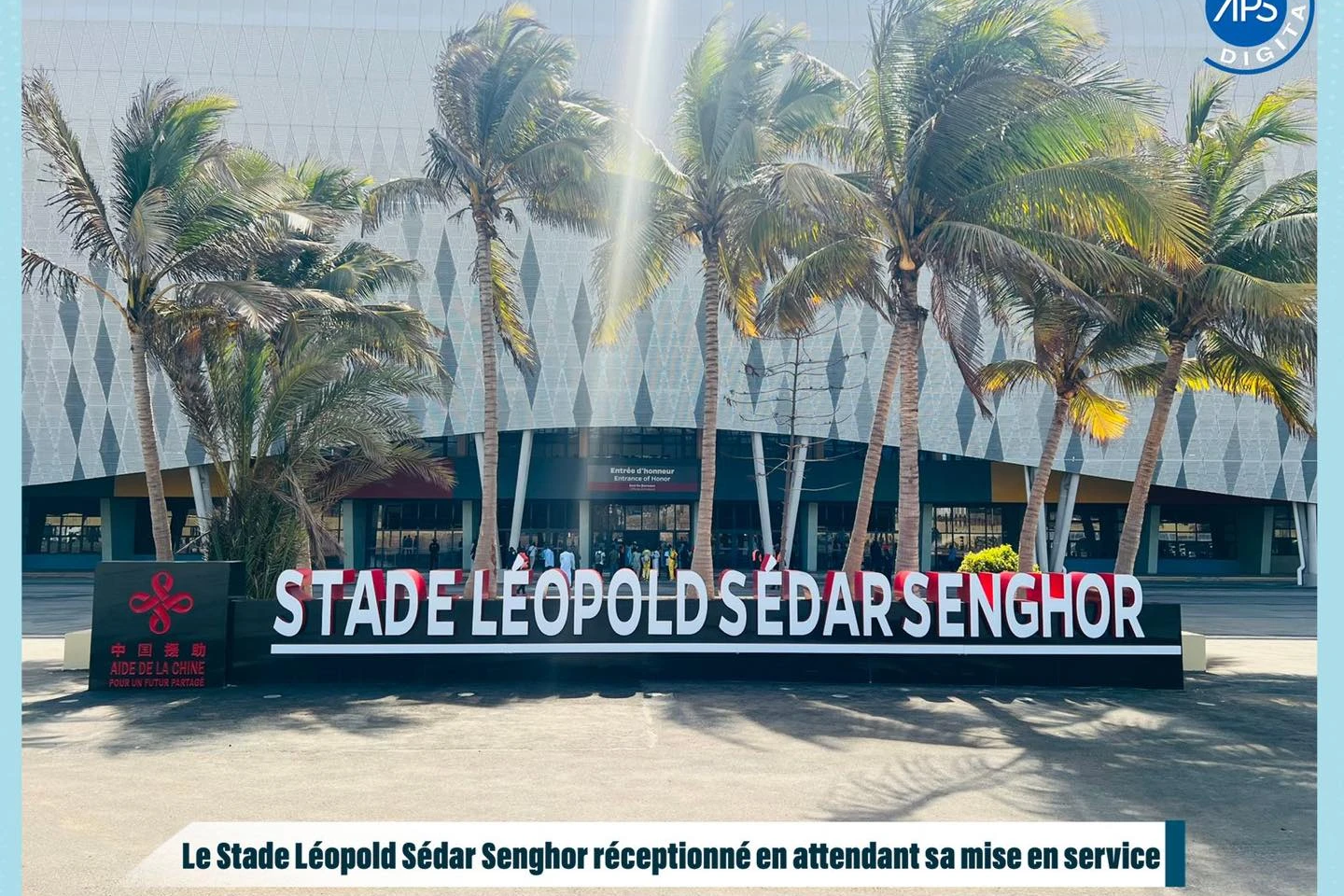 Le Stade Léopold Sédar Senghor réceptionné en attendant sa mise en service
