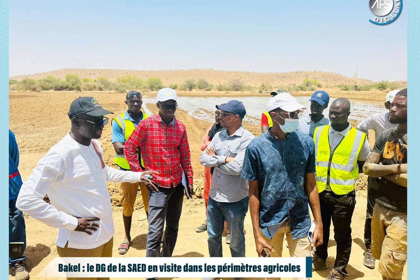 Bakel : le DG de la SAED en visite dans les périmètres agricoles