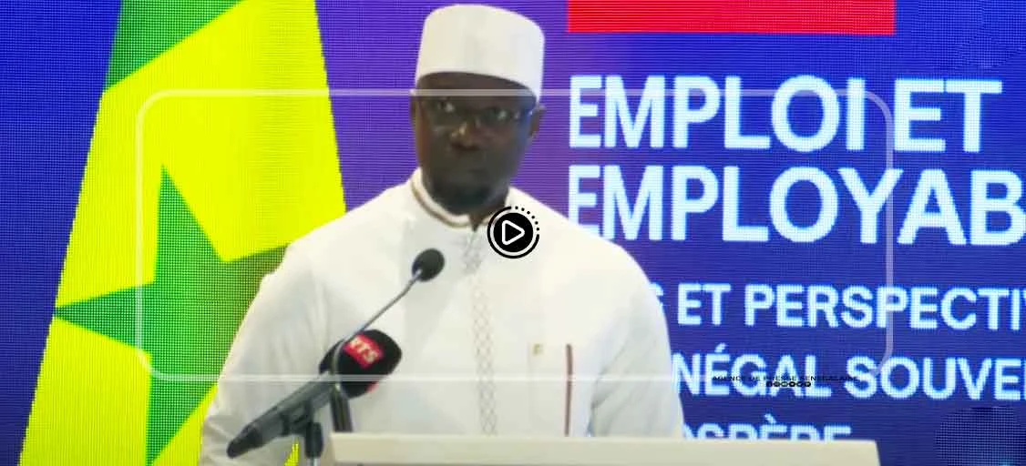 Politique d’emploi au Sénégal – le Premier ministre Ousmane Sonko annonce deux projets