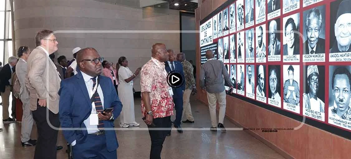 L’exposition “Première ligne” sur l’histoire du PASTEF présentée à une délégation de l’APF