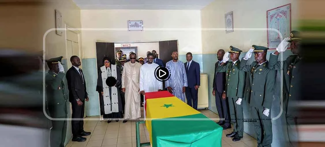 levée du corps de Mamadou Badio Camara L’ultime hommage de la République