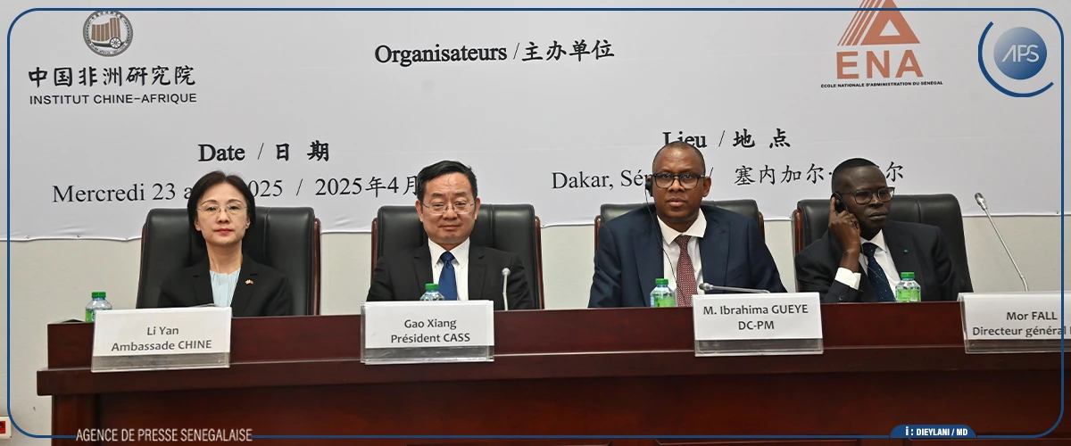 Vers l’érection d’un centre de recherche Chine-Afrique au Sénégal