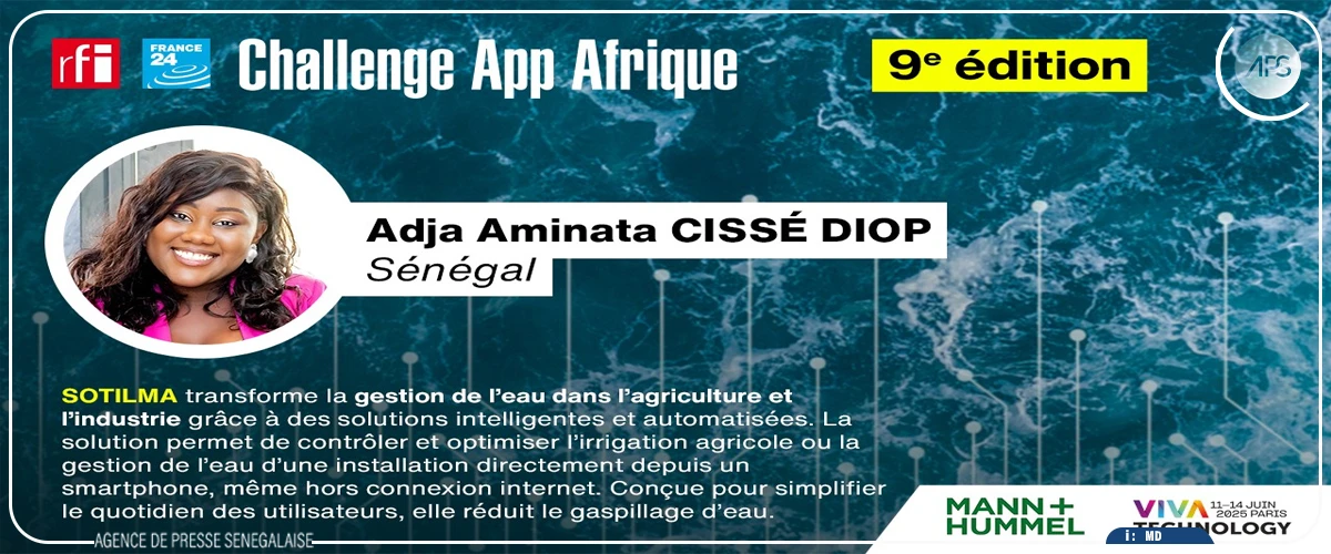 Adja Aminata Cissé Diop parmi les trois finalistes du concours ”Challenge App Afrique”