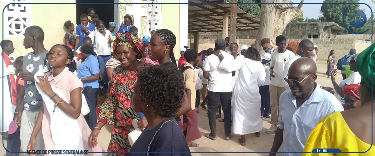 Chemin de croix : à Ziguinchor, les fidèles chrétiens se remémorent les derniers instants de vie du Christ