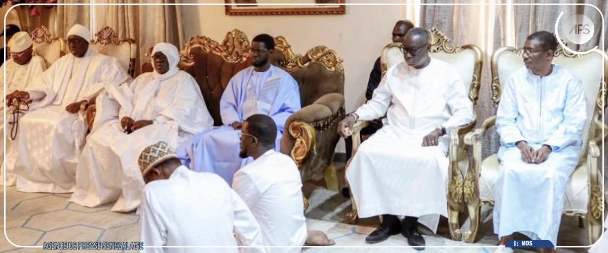 Bassirou Diomaye Faye à Yoff pour présenter ses condoléances à la communauté Layéne 