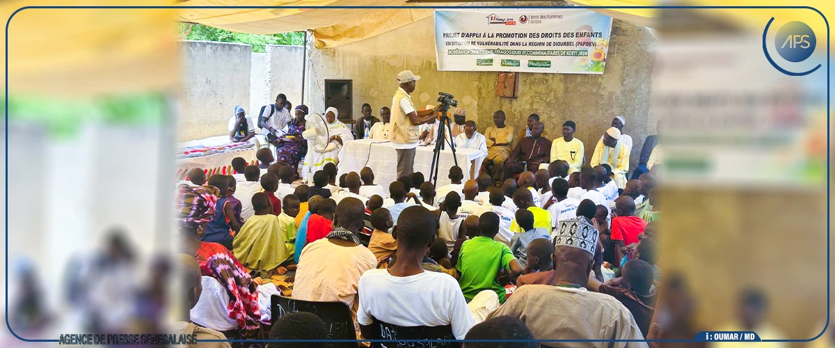Diourbel : le “daara” El Hadji Mamadou Tandiang abrite la Journée nationale du talibé à Ndoulo