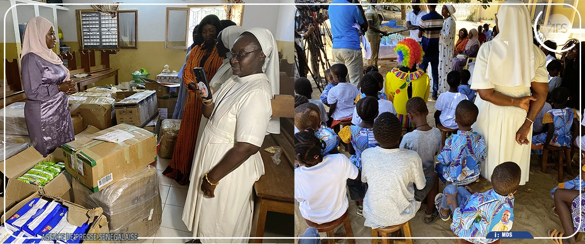 Air Sénégal Sa  offre des dons aux  pouponnières d’Oussouye et Cabrousse