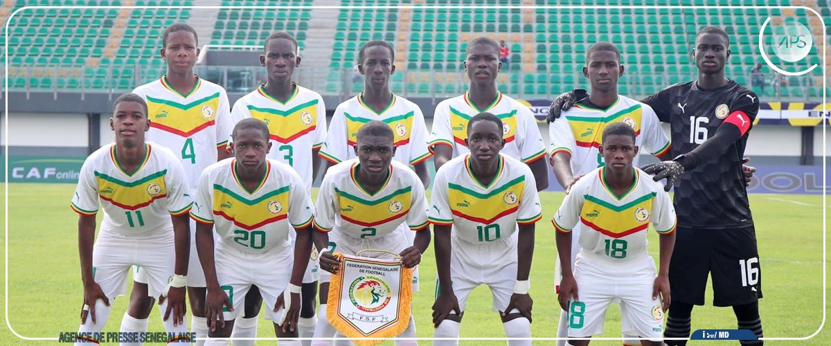 CAFS : Les Lions U15 dominent la RDC (3-0)