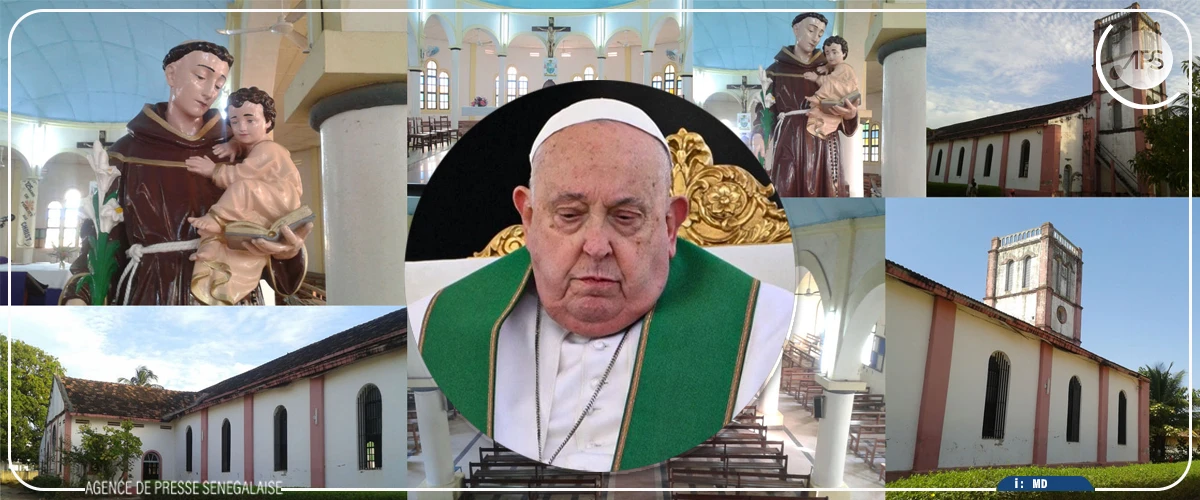 La mort du pape François prend de court des catholiques de Ziguinchor