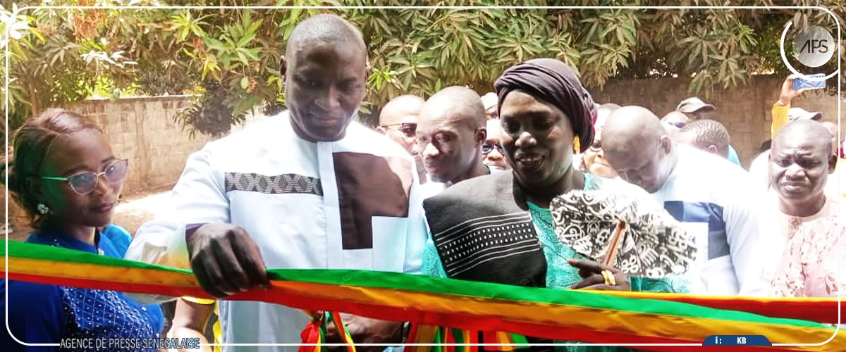 Inauguration d’un nouveau bureau de la Loterie nationale à Goudomp