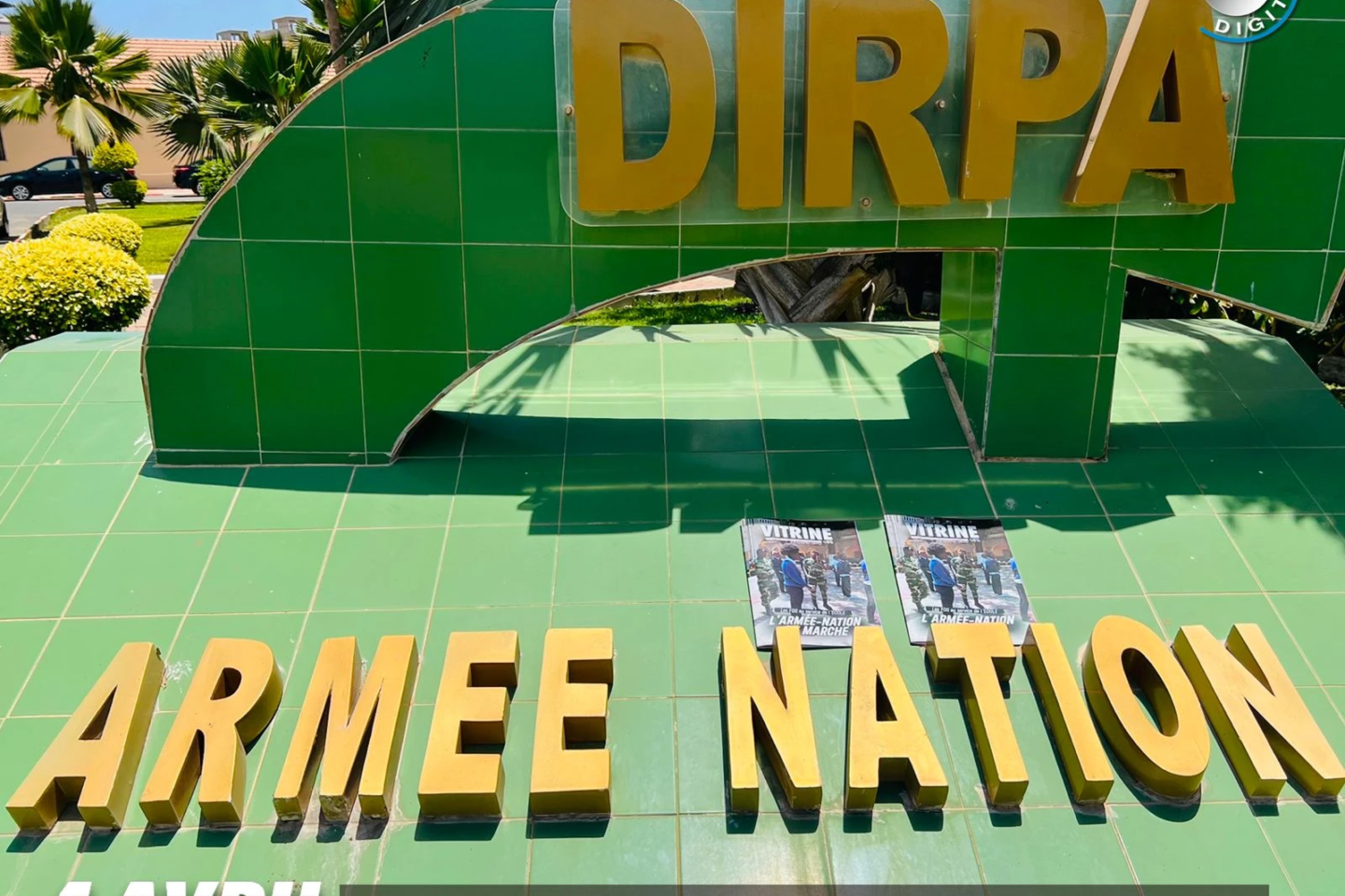 Spécial vitrine 4 avril 2025 : Remise officielle du magasine à la DIRPA