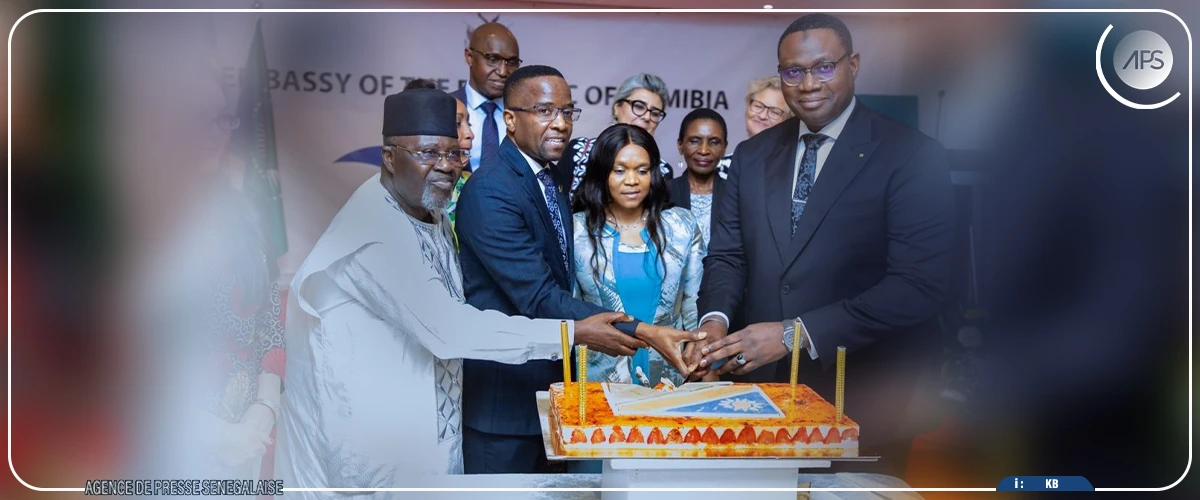 Moussa Bala Fofana a représenté le Sénégal à la fête de l’Indépendance de la Namibie
