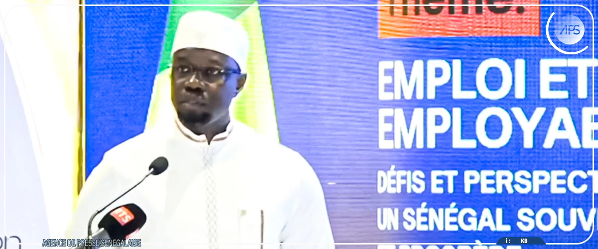 En matière d’emploi, ‘’il est temps que nous puissions passer concrètement à l’action’’, dit Ousmane Sonko