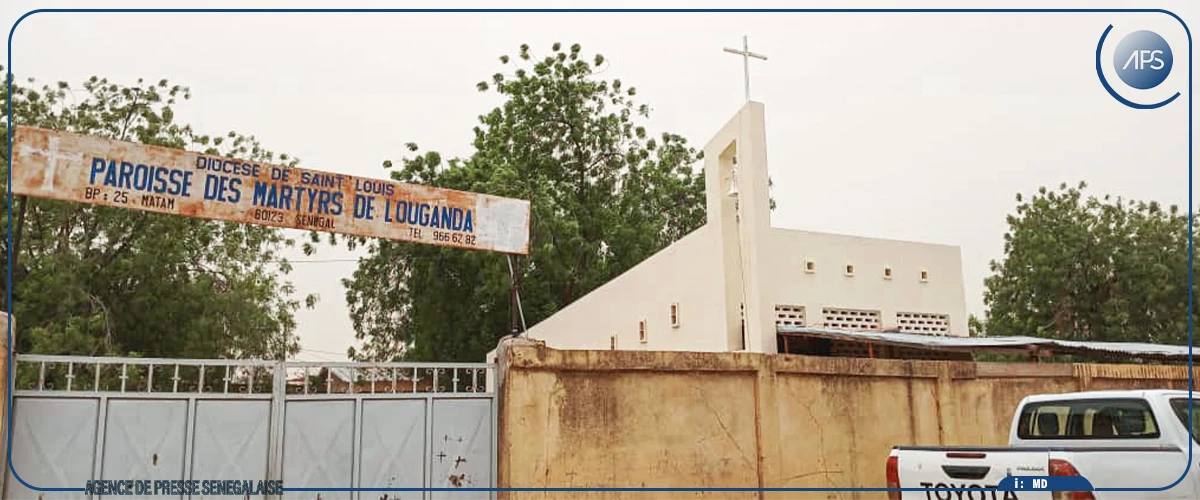 Paroisse des Martyrs de l’Ouganda de Matam : une église de développement et de bon voisinage