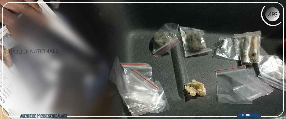 Vingt grammes de haschich saisis chez un étudiant, aux Almadies