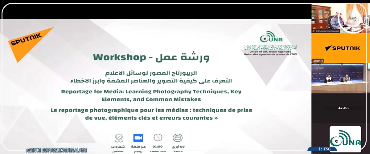 Le reportage photographique pour les médias au menu d’un atelier de l’UNA