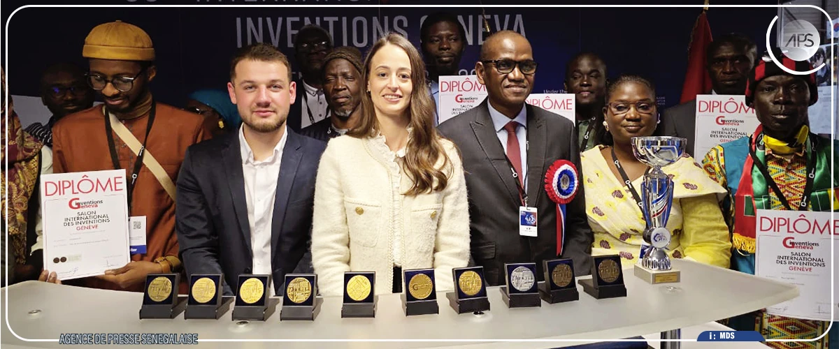Salon des inventions de Genève : la délégation sénégalaise remporte dix médailles