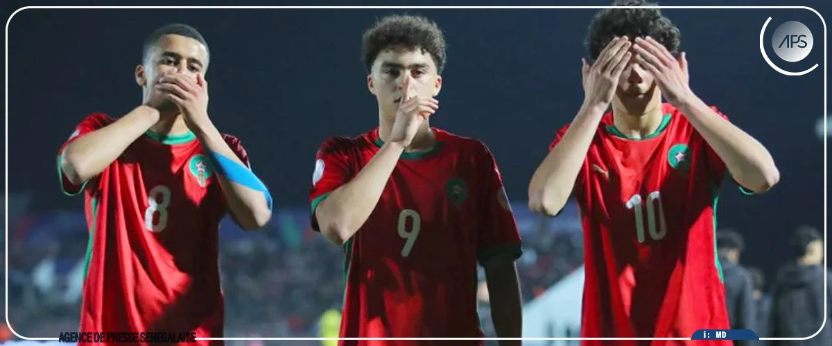 CAN U17: le Maroc rejoint le Mali en finale