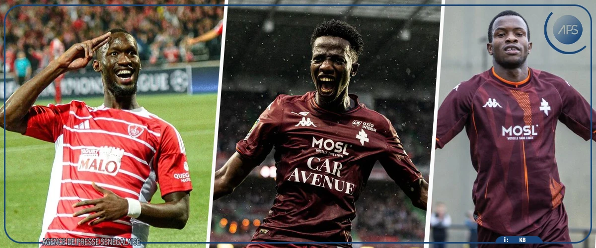 Week-end des Lions à l’étranger : Abdallah Sima, Pape Amadou Diallo et Malick Mbaye décisifs