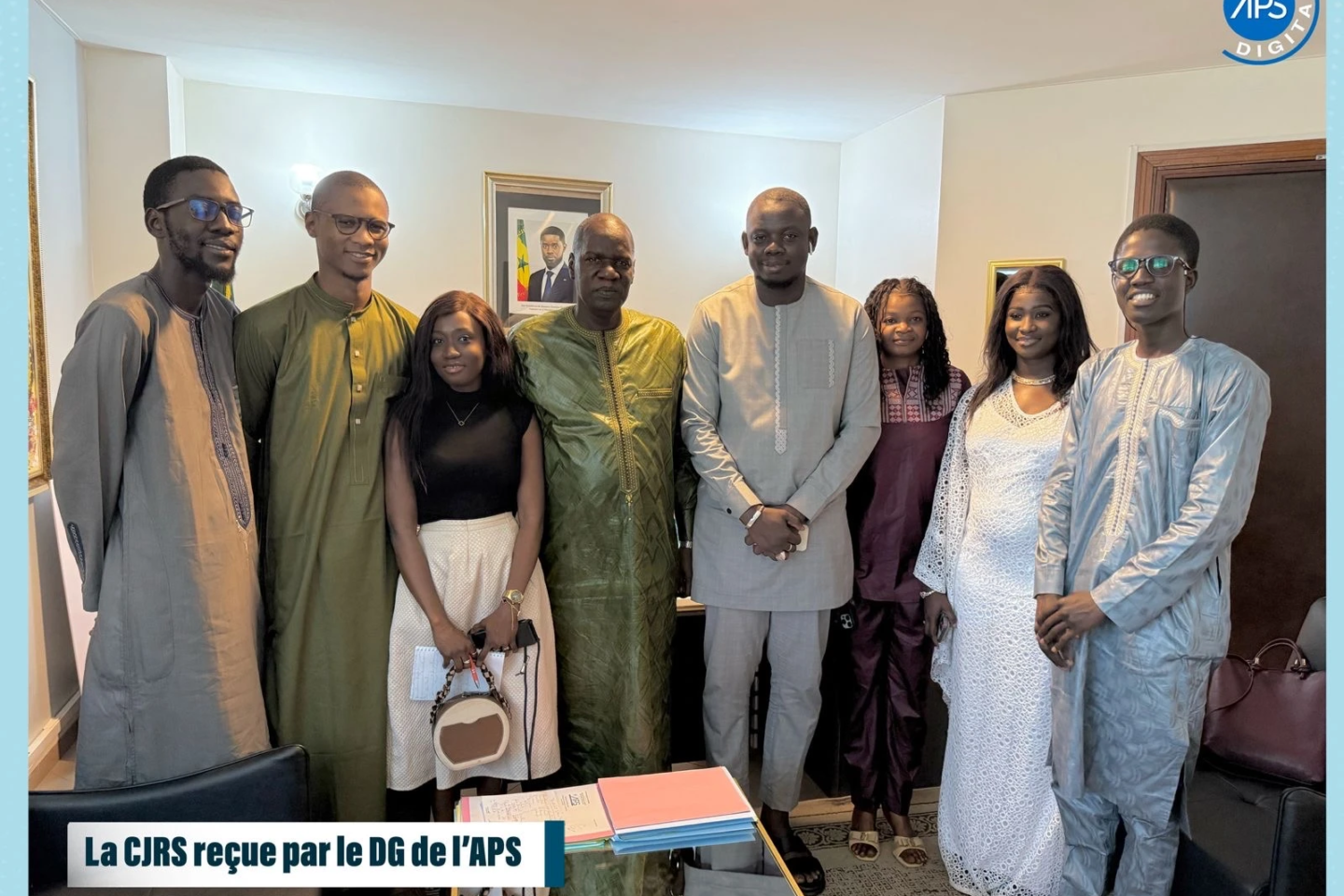 Le CJRS reçue par le DG de l’APS