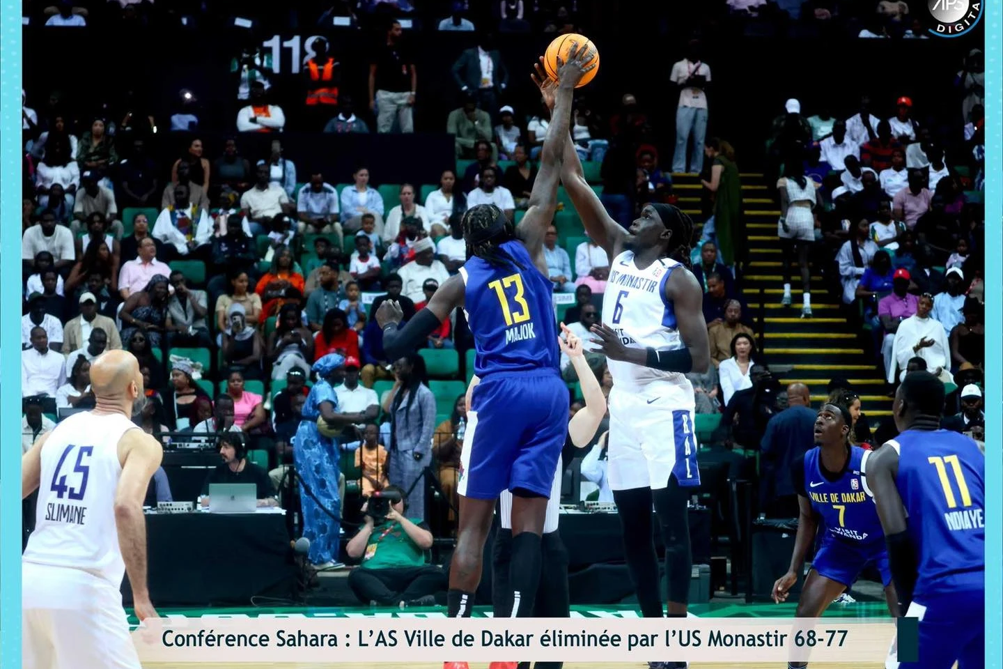 Conférence Sahara : L’AS Ville de Dakar éliminée par l’US Monaster 68-77