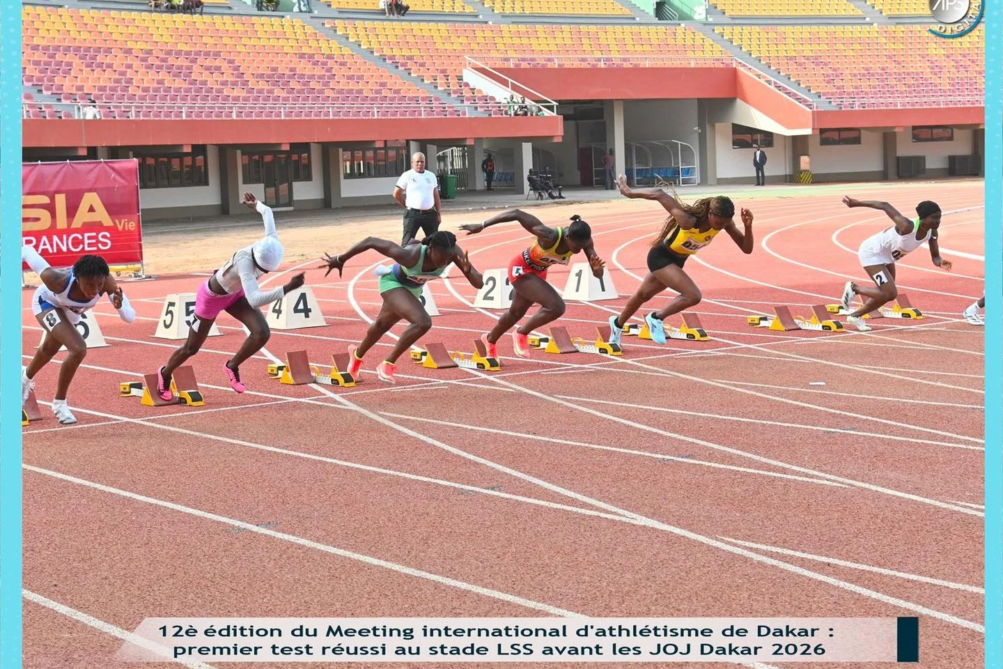12e édition du meeting international d’athlétisme de Dakar : premier test réussi au stade LSS avant les JOJ Dakar 2026