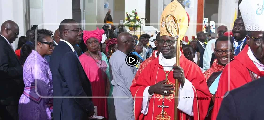 Mgr André Guéye officiellement installé archevêque de Dakar