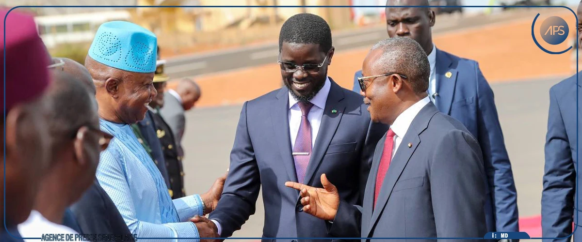 Accueil populaire pour Bassirou Diomaye Faye à Bissau