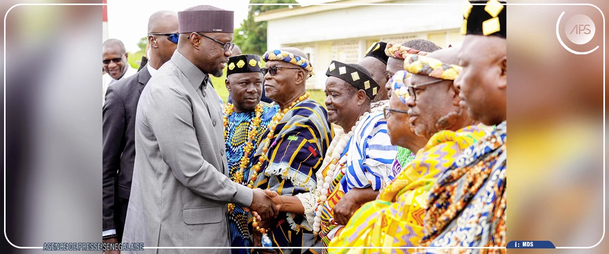 A Bouaké, Ousmane Sonko prêche le rapprochement des peuples par la coopération décentralisée