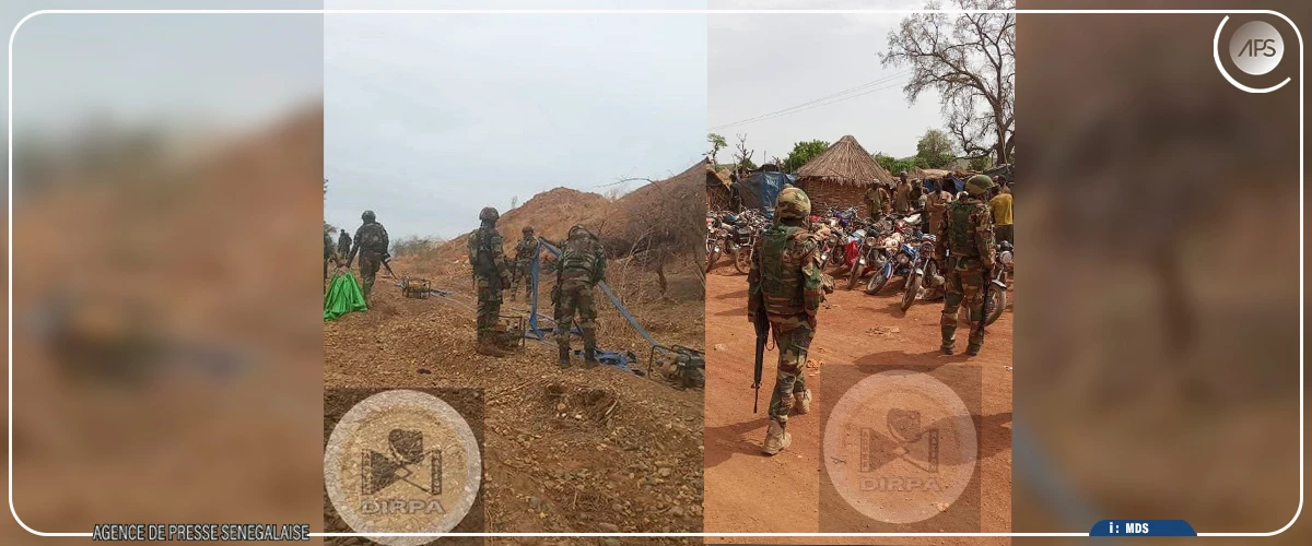 Kédougou : 3 sites d’orpaillage clandestins démantelés, 47 individus interpellés (DIRPA)