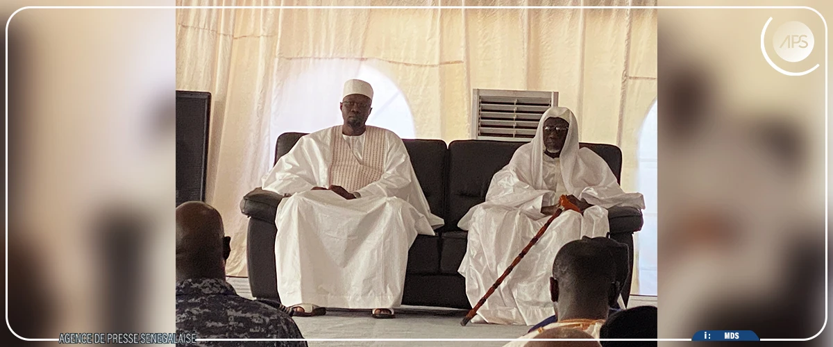 Bignona : Ousmane Sonko sollicite des prières pour un ”Sénégal prospère” et ”une paix durable en Casamance”