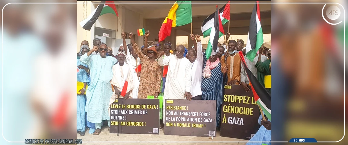 Podor :  rassemblement à Pété en soutien au peuple palestinien