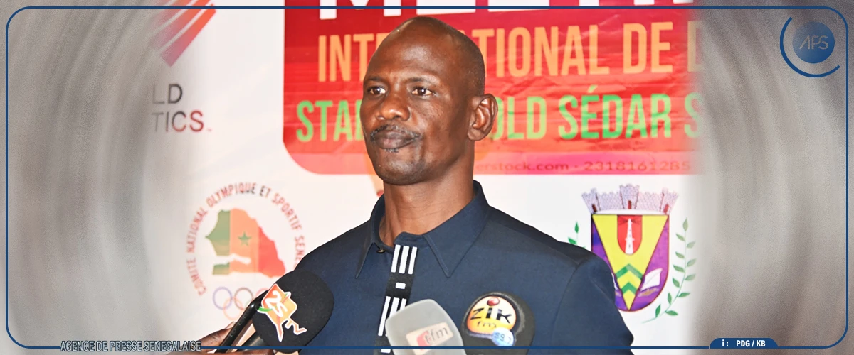 Environ 160 athlètes, dont 28 de renommée ont participé au Meeting international d’athlétisme de Dakar (président FSA)