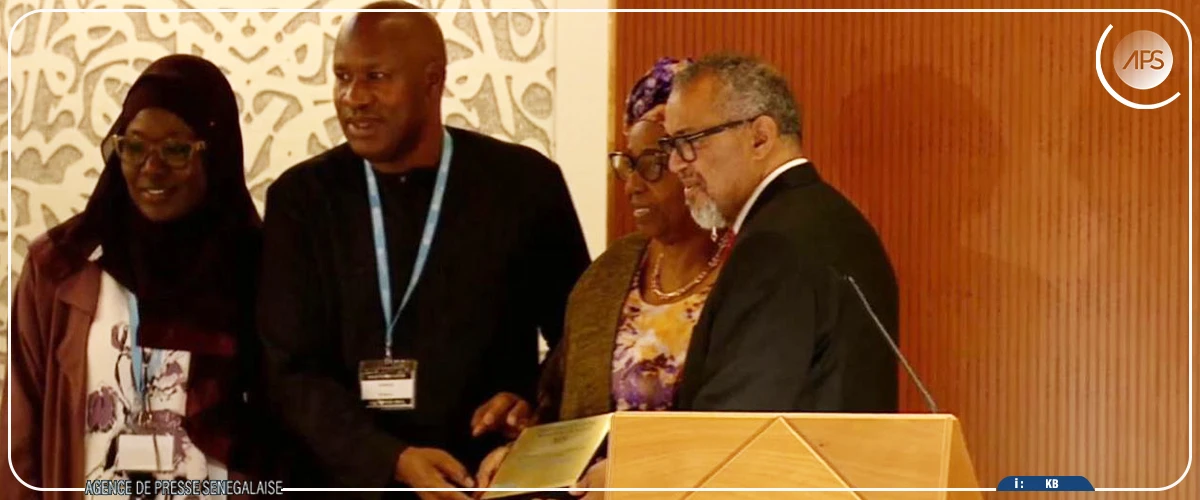 L’OMS décerne un prix d’excellence à Eva Marie Coll Seck