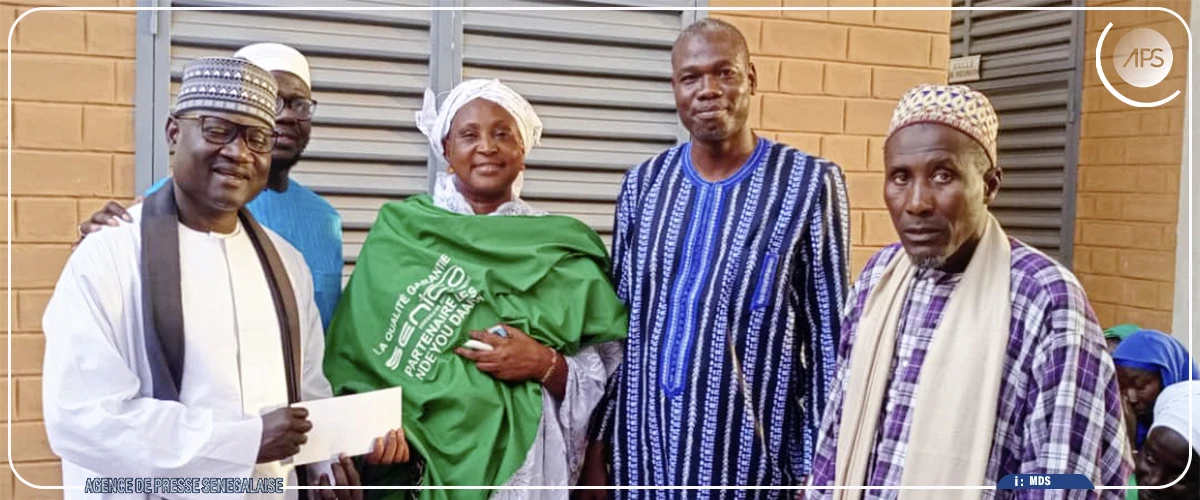 Un appui financier d’une Fondation à des familles vulnérables de Kaffrine